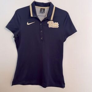 Women’s Nike Golf DRI-FIT Polo Small Pitt Navy